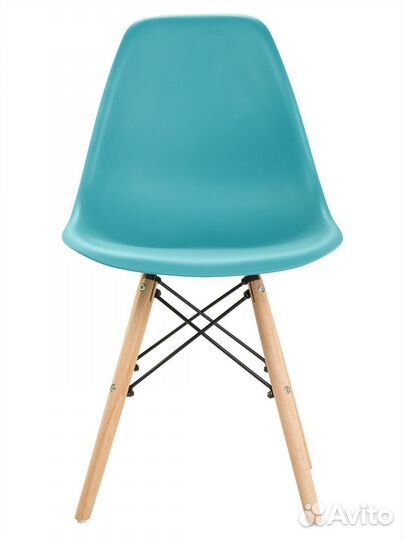 Стул в стиле eames DSW бирюзовый