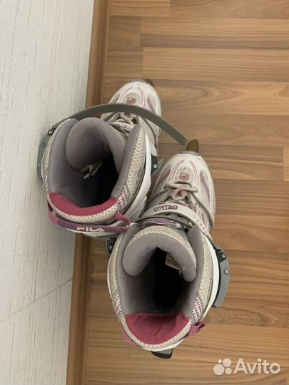 Роликовые коньки детские раздвижные fila