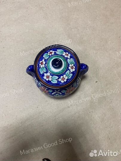 Сахарница Риштанская Керамика 0,5 л