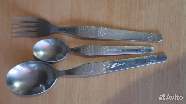 Советские ложки Олимпиада 80