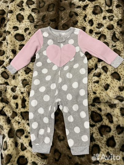 Комбинезон флисовый Carters 18m