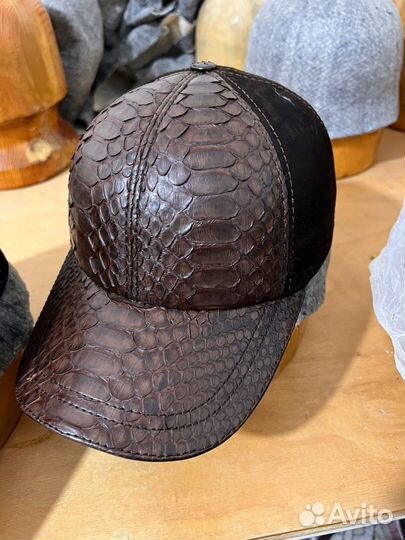 Кепки Питон, Бейсболки из кожи Питона