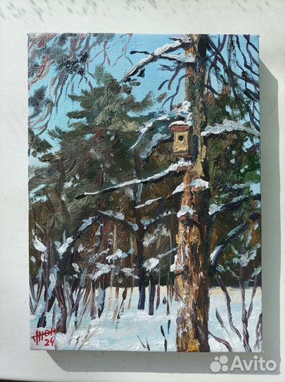 Этюд маслом 