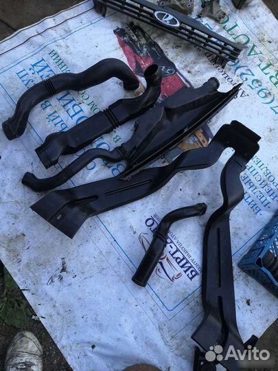 Воздуховод печки лада калина