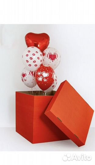 Подарочная коробка для шаров