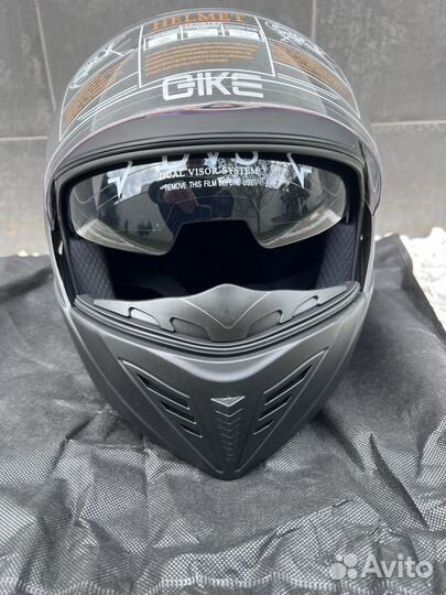 Мотошлем + кроссовый + детский + открытый