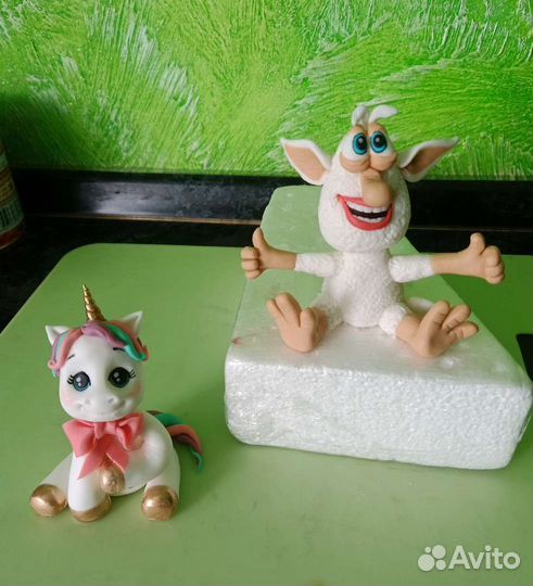 Фигурки из мастики для торта