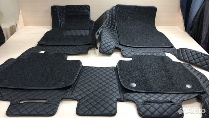 3D Коврики Nissan Patrol из Экокожи