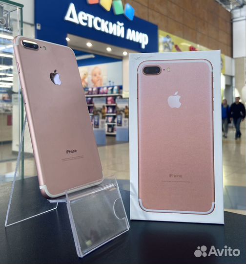 iPhone 7+ / 128Gb / Оригинал / Rose Gold