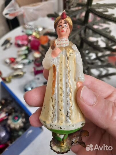 Елочные игрушки СССР Алёнушка