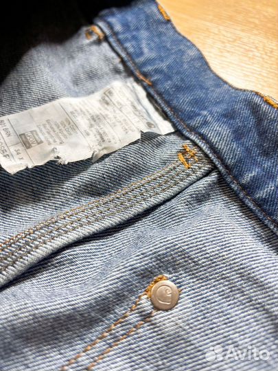 Джинсы carhartt широкие