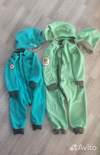 Флисовый комбинезон