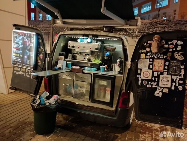 Мобильная кофейня на колесах