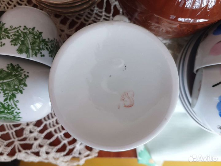 Фарфоровая кружка СССР