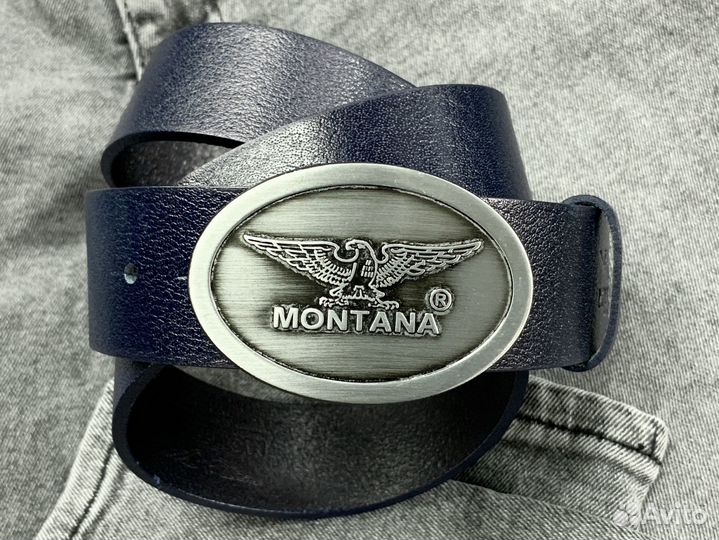 Ремень Montana Blue Silver