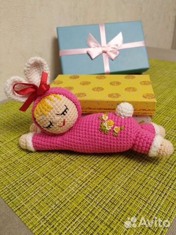 Куколка пупсик зайчик