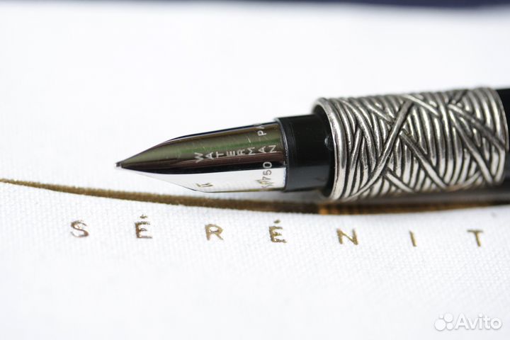Waterman serenite новая перьевая ручка М