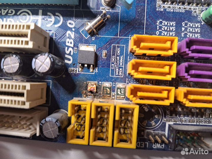 Материнская плата AM2+ комплект