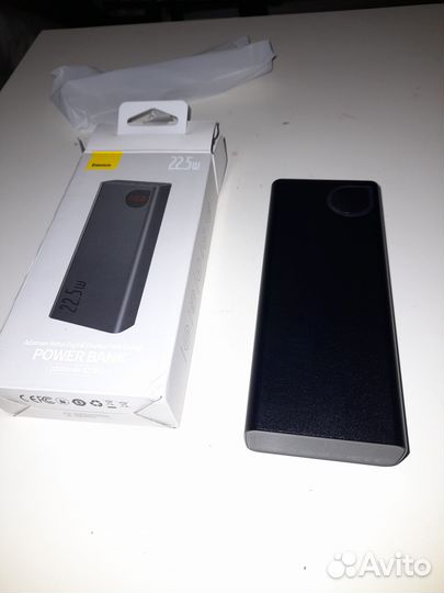 Внешний аккумулятор baseus 22.5 вт. 20000mah