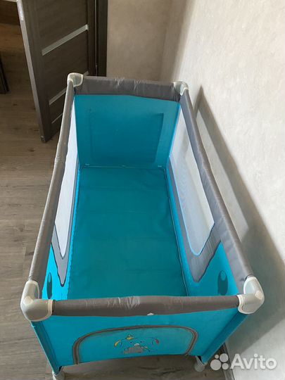 Детская кровать манеж babyton