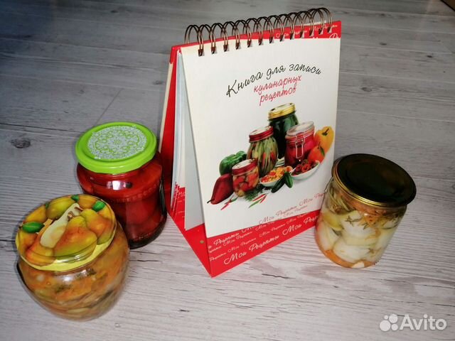 Книга для записи кулинарных рецептов