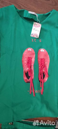 Брючный костюм женский 48 новый