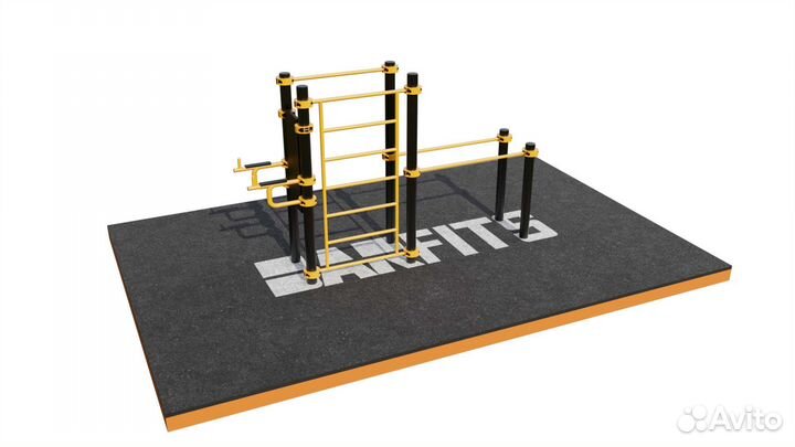 Турник, брусья, вертикальный пресс, шведская стен