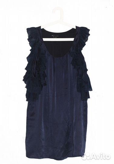 Платье mango из натурального шелка