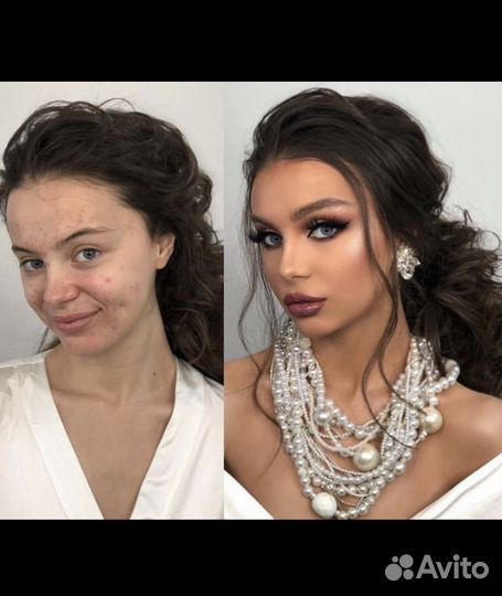 Модель на макияж