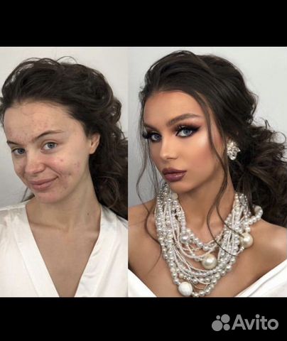 Модель на макияж