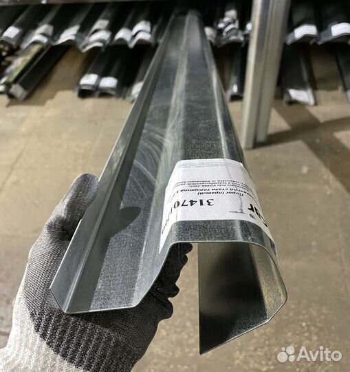 Порог левый Volkswagen Polo Sedan 2010-2020 (0,8мм