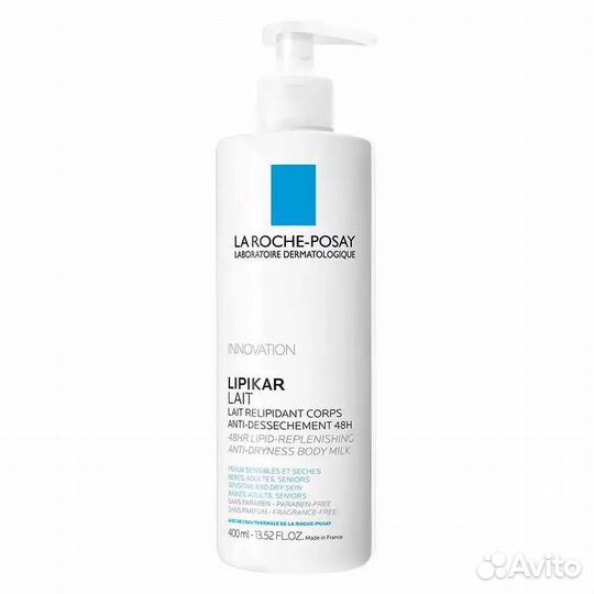 Молочко La Roche Posay Lipikar lait для сухой кожи