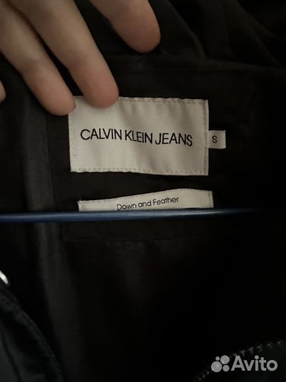 Пуховик calvin klein jeans