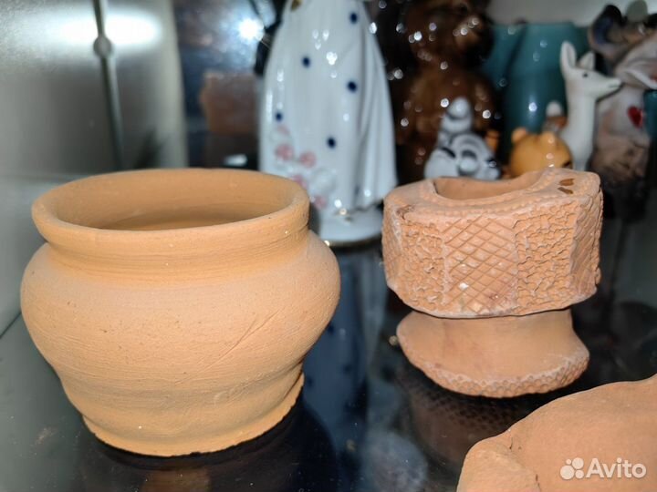 Статуэтки фарфоровые, глиняные ручной работы