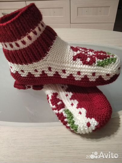 Следки вязаные ручной работы