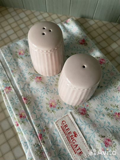 Greengate Alice солонка и перечница