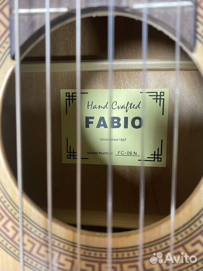 Гитара Fabio