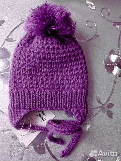 Шапка для девочки новая