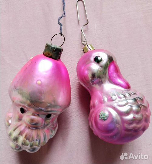 Елочные игрушки СССР (набор)