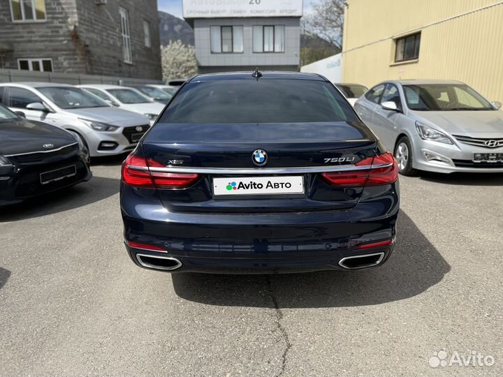 BMW 7 серия 4.4 AT, 2016, 91 000 км