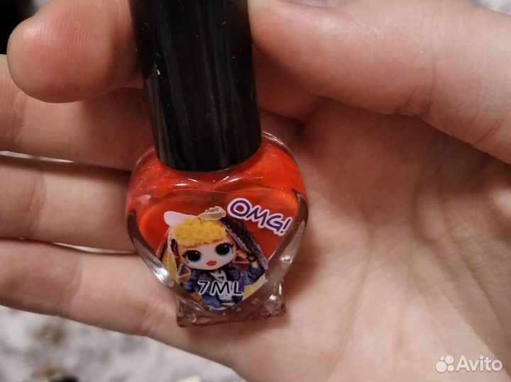 Лак для ногтей детский