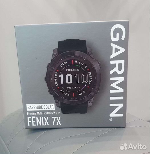 Garmin Fenix 7x sapphire solar titanium