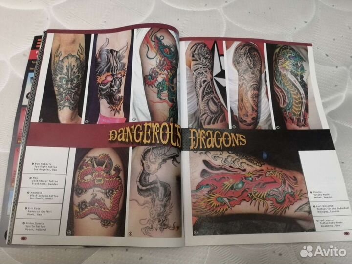 Журналы про тату татуировки
