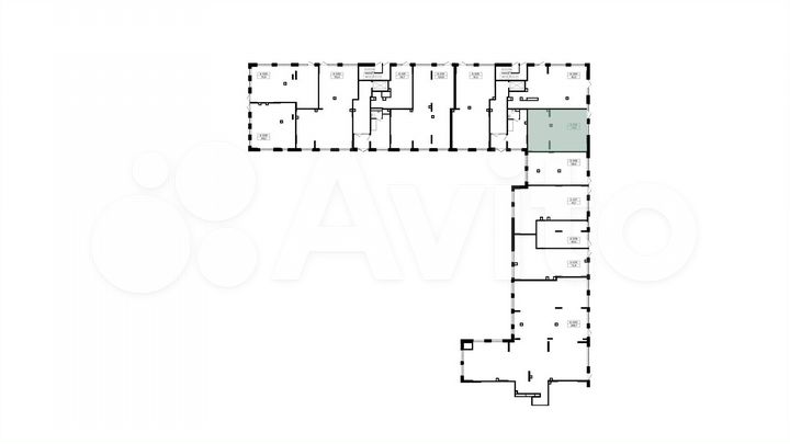 Продается торговое помещение площадью 73.8 кв.м