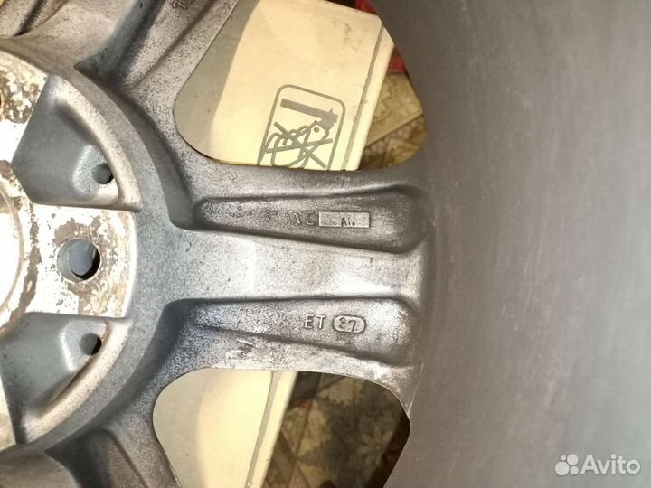 Литые диски r17 5x112 бу