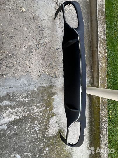 Юбка заднего бампера Mercedes w213 Рестайлинг