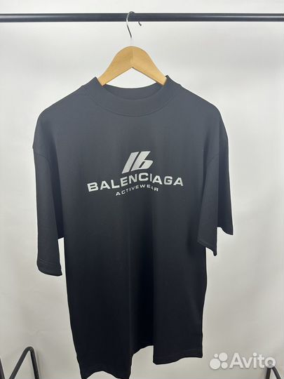 Футболка Balenciaga active wear black