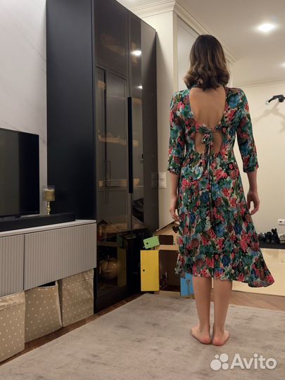 Летнее платье zara м