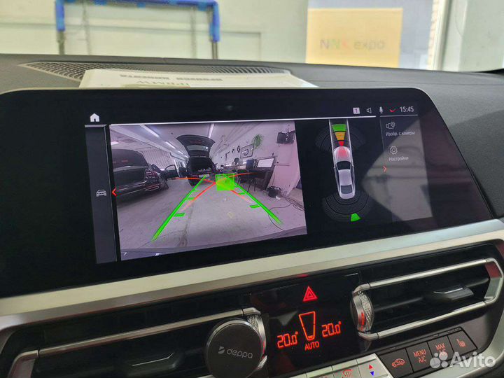 BMW 4 G22 G23 Камера заднего вида с установкой