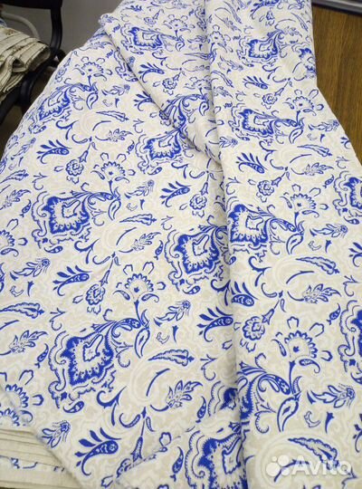 Ткань (Лен с хлопком)